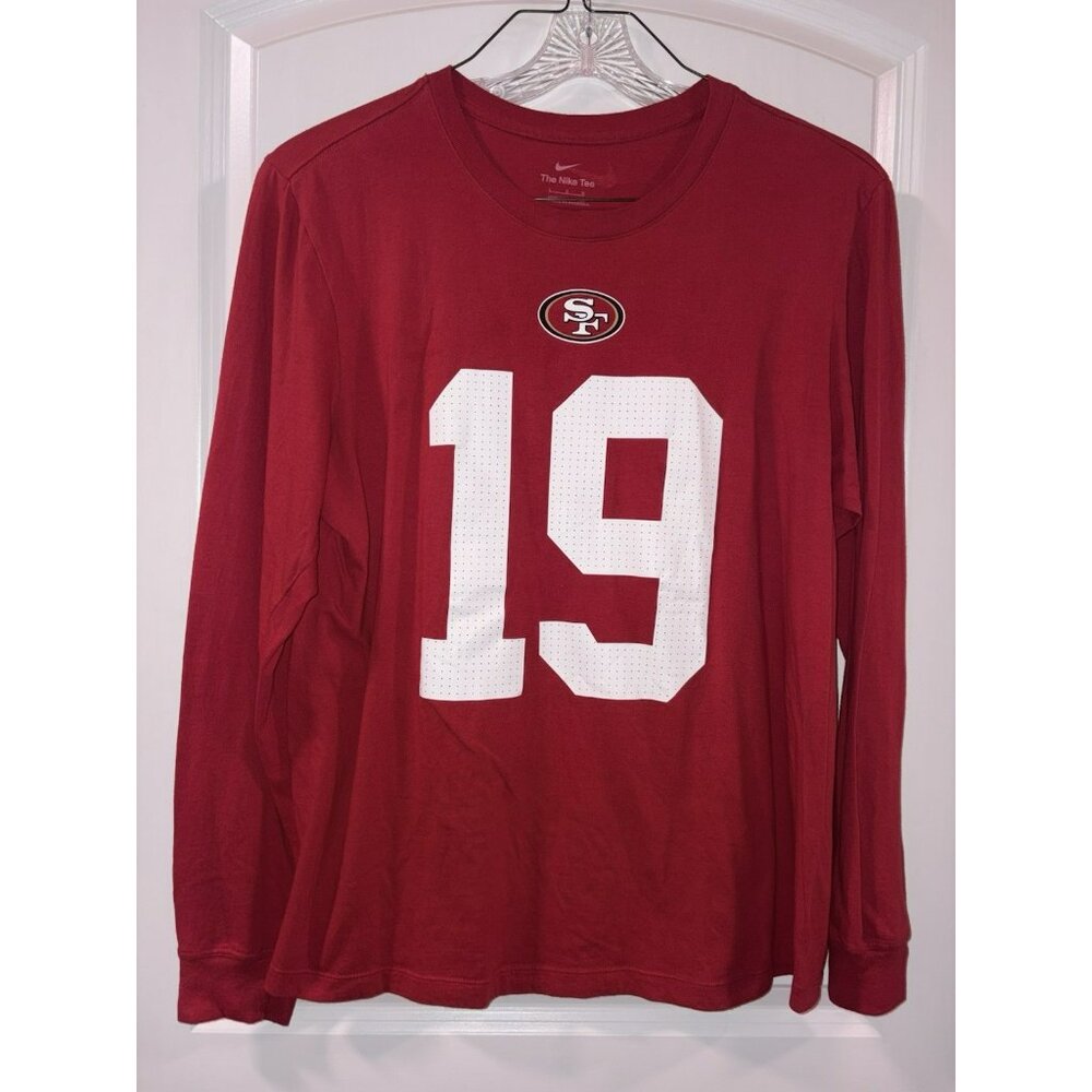 San Francisco 49ers Men's‎ Large Nike Samuel T-Shirt/Jersey 19 Fast Shipping! LG